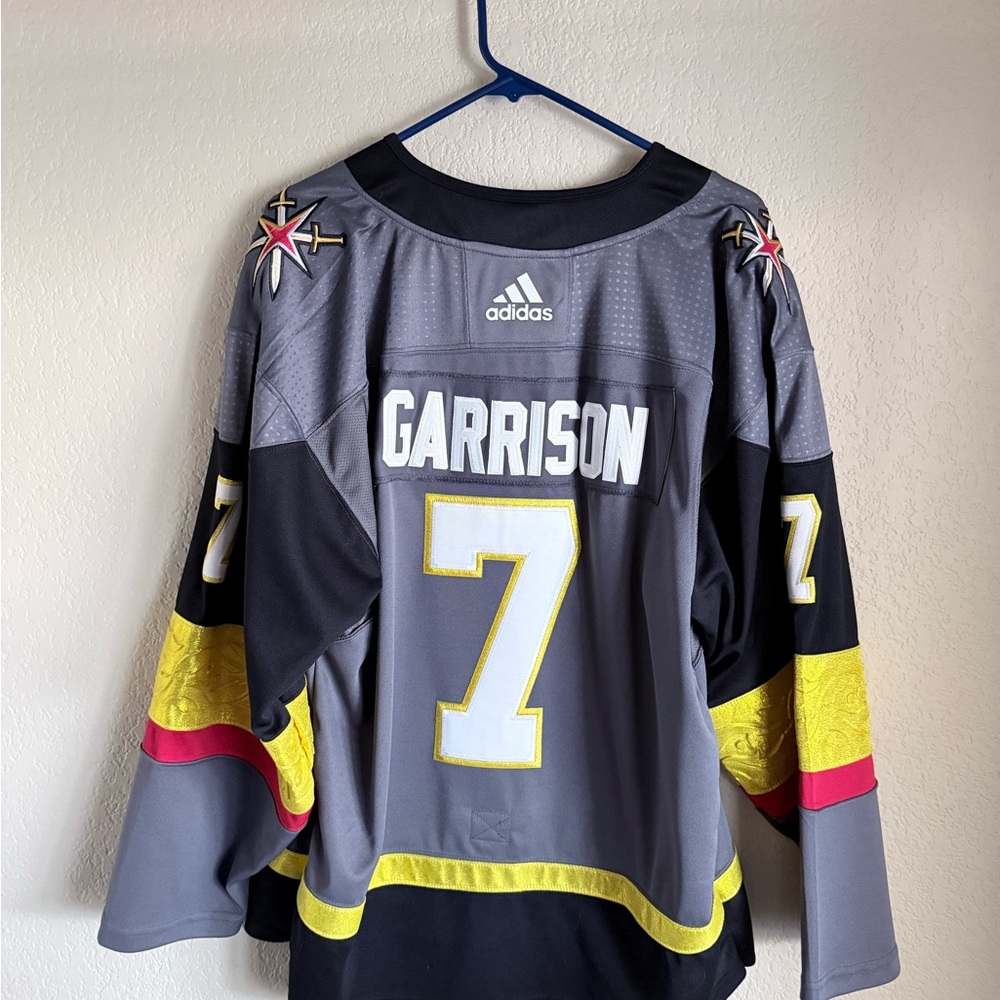 Adidas Gray and Red Vegas NHL Jersey - Picture 3 of 3